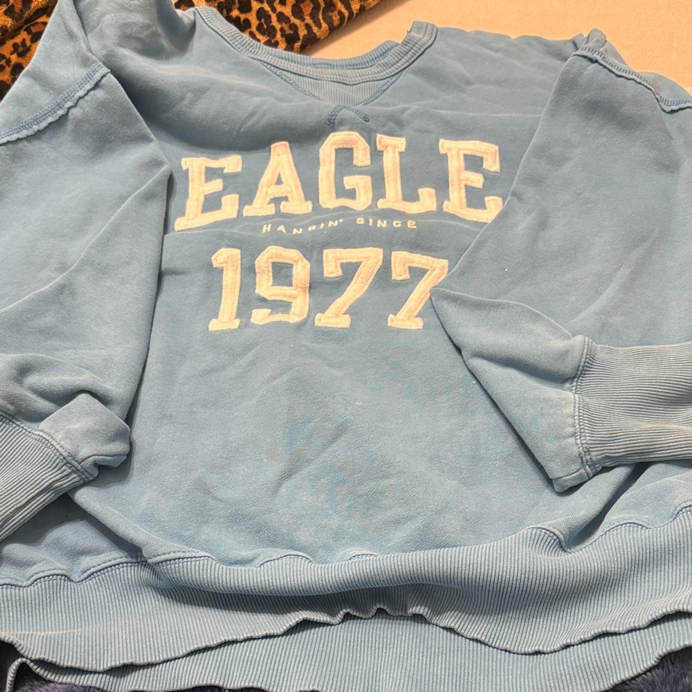 American Eagle Outfitters Blue Knit Top